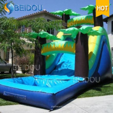 Crianças baratas populares infláveis ​​gigantes Crianças Big Water Slide